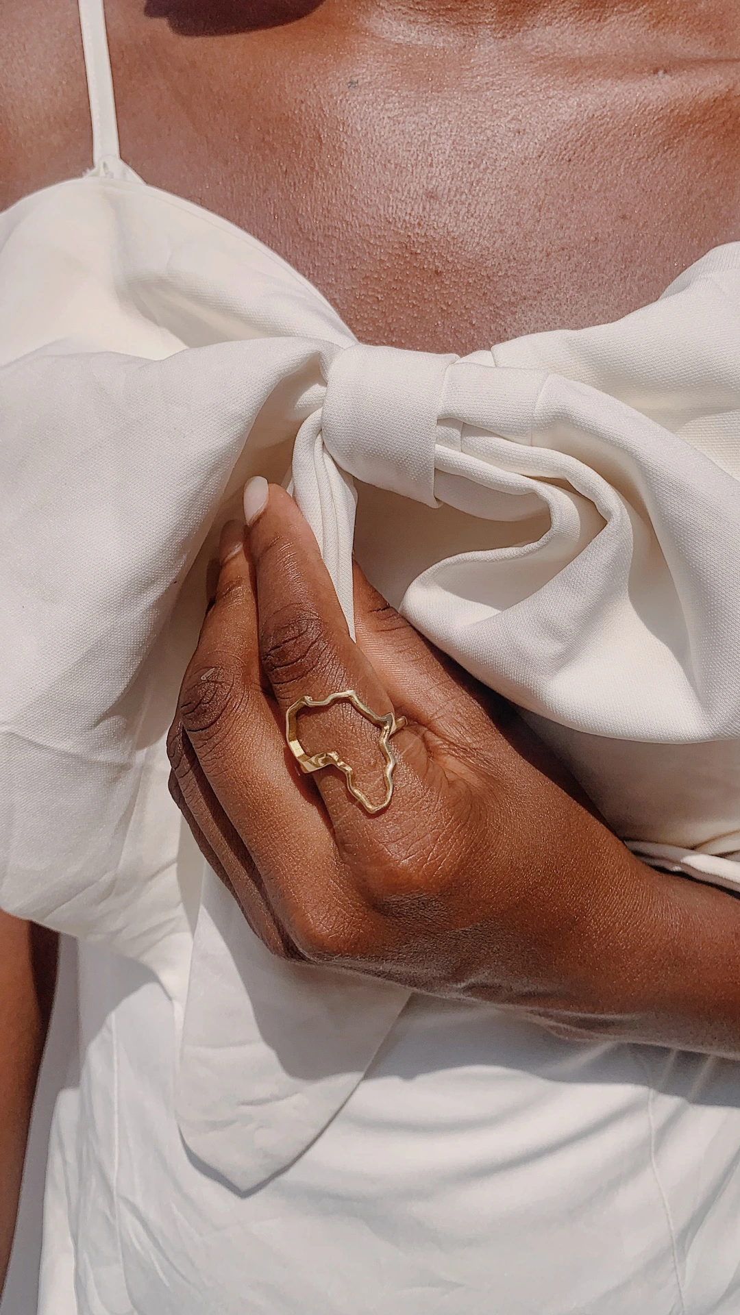 African Map Ring - Image 4